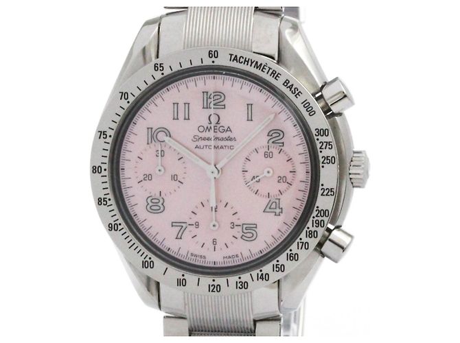 Relógio OMEGA Speedmaster Automático Mostrador MOP Rosa Aço