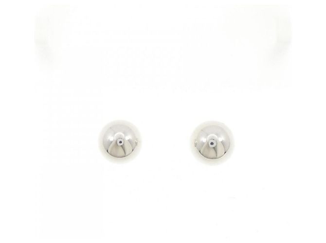 Tiffany & Co Orecchini a perno a sfera in argento 925 Tiffany