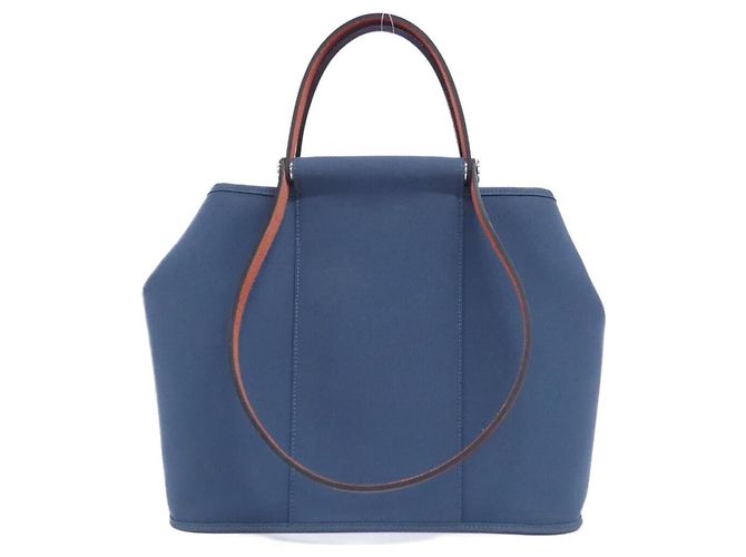 Bolsa Hermès Cabag PM Vermelho Azul