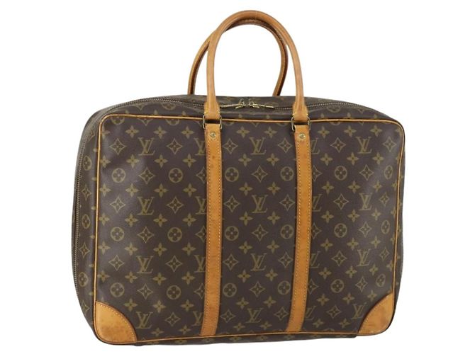 LOUIS VUITTON Borsa Boston Monogram Sirius 45 M41408 LV Auth th6501 Monogramma
