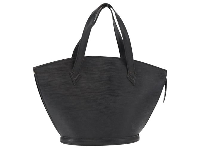 LOUIS VUITTON Borsa a Spalla Saint Jacques Epi Nera M52262 Auth 156531 Nero