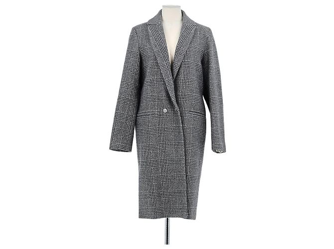 Chloé Stora Grey Wool Coat