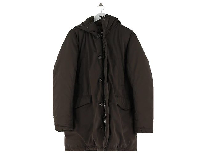 Moncler Khaki puffer jacket