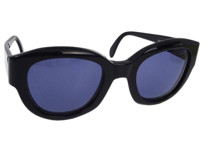 Gafas de sol CHANEL Logo de plástico Negro