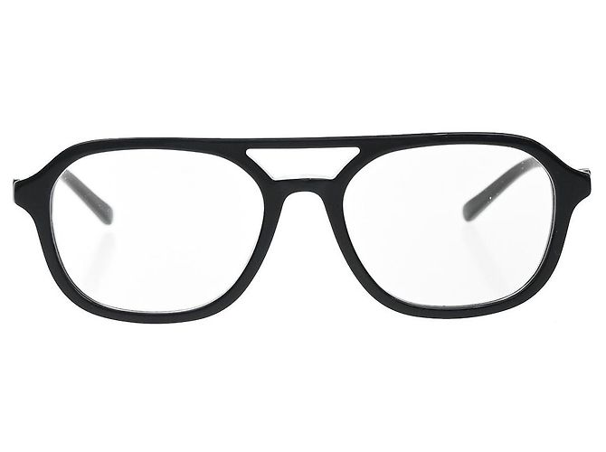 Lunettes de soleil Gucci avec G entrelacé Noir