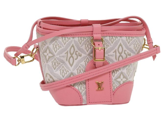 Noe Bolso Noé Louis Vuitton Edición Limitada Desde 1854 Jacquard Monograma Rosa