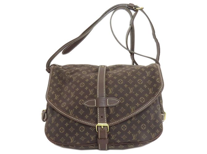 Bolsa de Ombro Saumur M95227 da Louis Vuitton Marrom