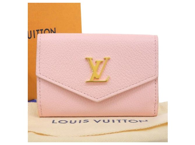 Carteira Rock Mini Tri-fold Louis Vuitton Rosa