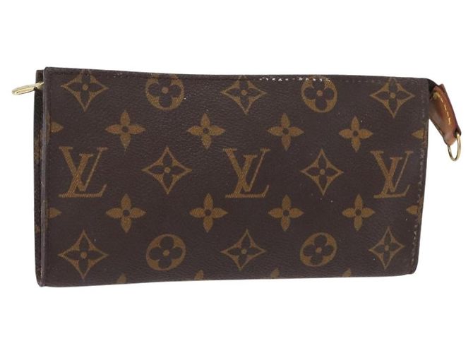 LOUIS VUITTON Monogram Bucket GM Accessory Pouch LV Auth bs31928