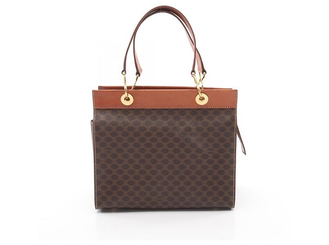 Céline Bolsa Celine Macadam em marrom