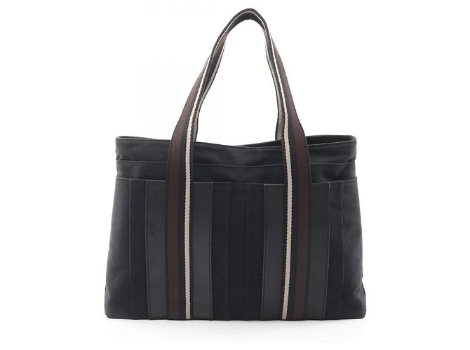 Sac Tote Hermès Troca Horizontal MM Noir