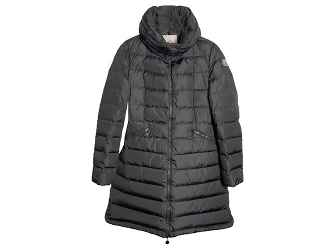 Moncler Flamme Daunenjacke Grau