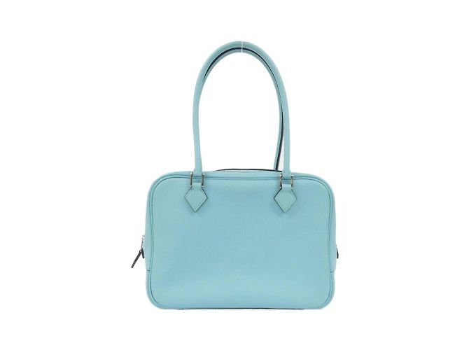 Bolsa Mini Plume Hermès Azul