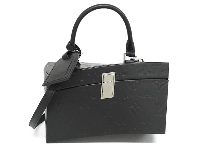 Bolso de mano Twisted Box Louis Vuitton Negro