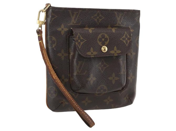 LOUIS VUITTON Pochette Partition Monogram M51901 LV Auth 159686 Monogramma