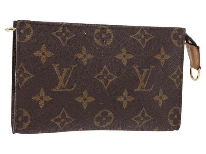 LOUIS VUITTON Monogram Bucket PM Accessory Pouch LV Auth ka944