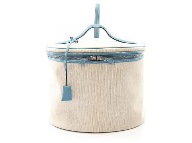 Hermès Intercity Handtasche Blau Roh