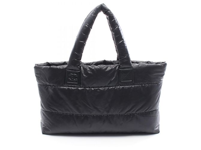 Chanel Coco Cocoon Tote Bag Schwarz Bordeaux