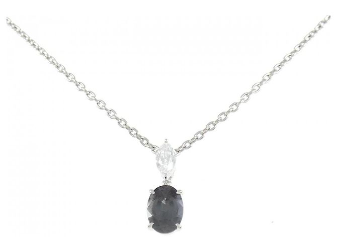 Colar Mikimoto em Au750 com Alexandrita e Diamante