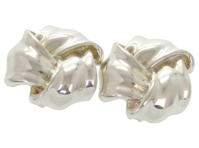 Tiffany & Co Pendientes Tiffany Twist Knot en plata esterlina