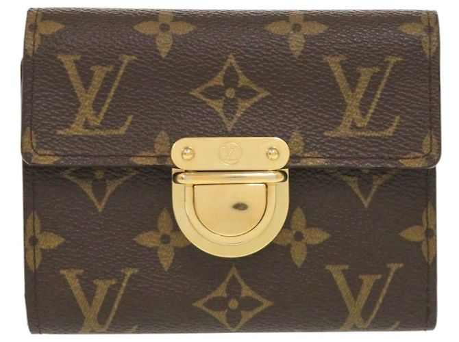 Louis Vuitton Koala Monogram Tri-fold Wallet Brown
