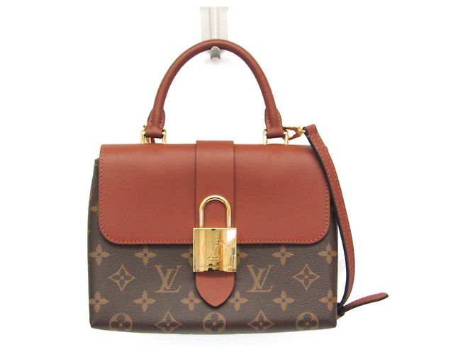 Sac à main Louis Vuitton Monogram Rocky BB Marron Monogramme