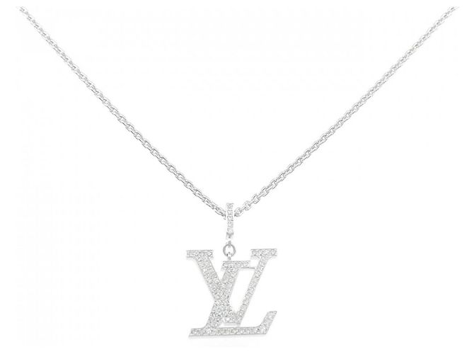 Collar Péndulo Louis Vuitton LV GM Dorado