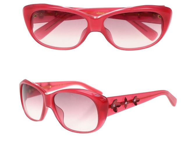 Gafas Louis Vuitton Metal Plástico Roja