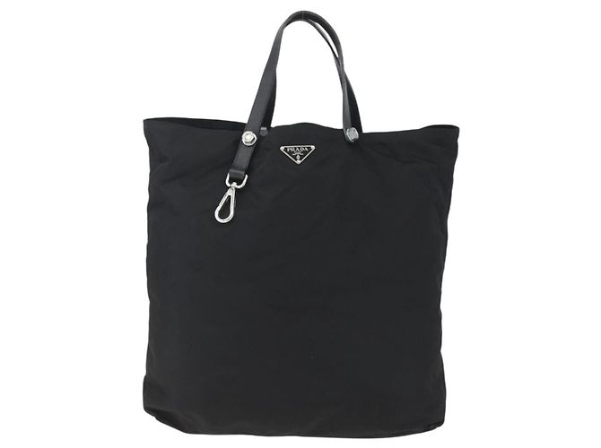 Prada Vintage Tote Tessuto Black