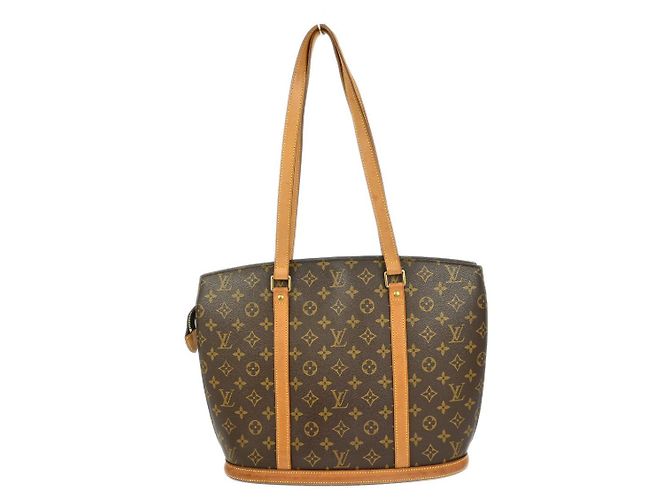 Babylone Handtasche aus Monogramm-Canvas von Louis Vuitton Braun