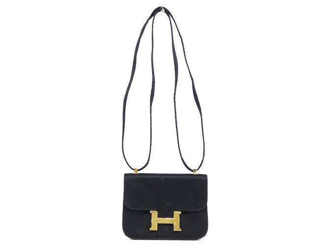Borsa a Spalla Micro Constance 3 di Hermès Nero