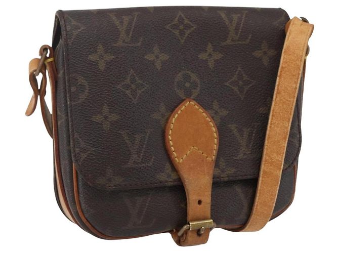 LOUIS VUITTON Sac à épaule Monogram Cartouchiere PM M51254 LV Auth ka848 Monogramme