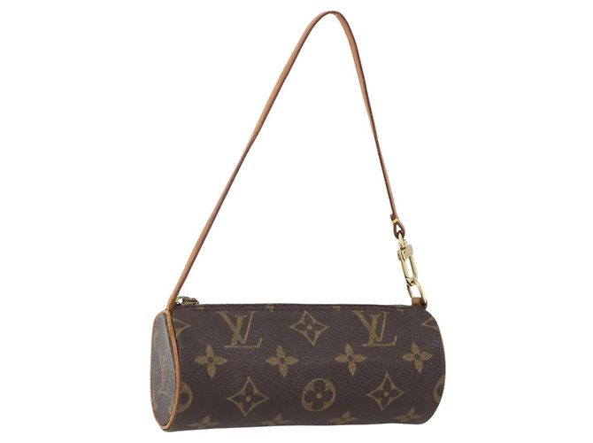 LOUIS VUITTON Monedero Papillon Monograma LV Auth 159697