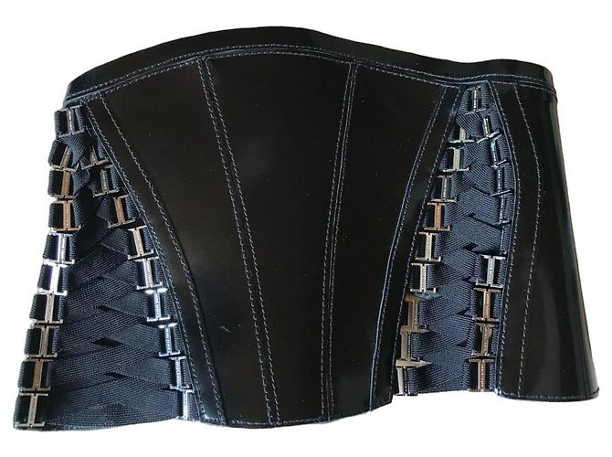 Cinturón corset Herve Leger Negro