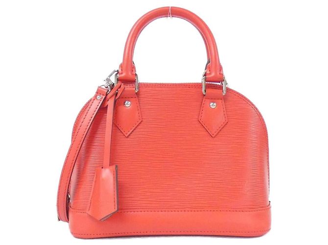 Louis Vuitton Epi Alma BB Handtasche Rot