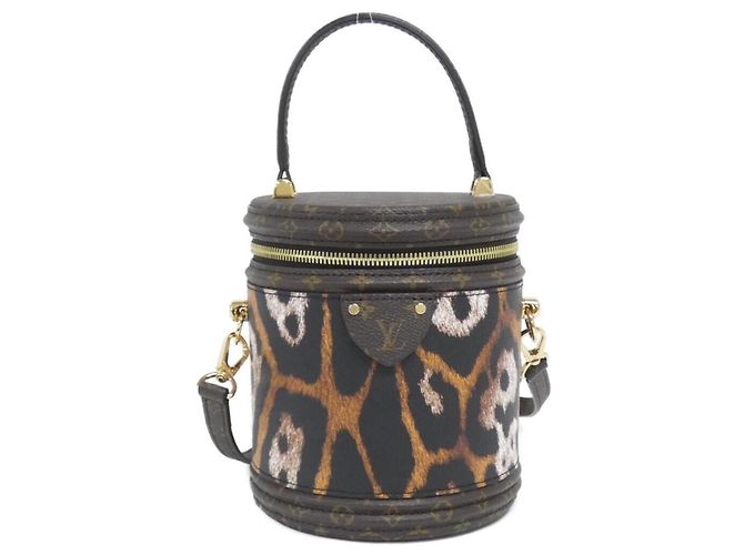 Borsa a mano Cannes Monogram Louis Vuitton Marrone