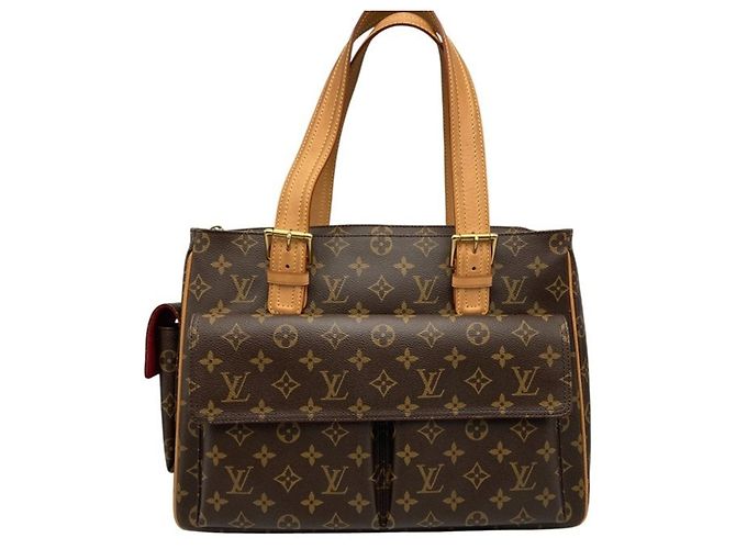 Sac à main Louis Vuitton Monogram Multiply Cite Marron