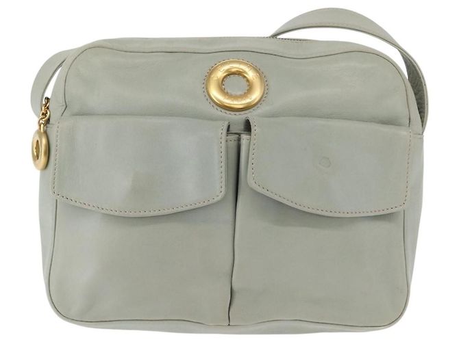 Céline Couro logo círculo Celine Verde