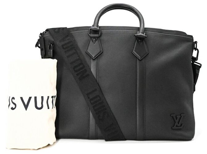 Sac à main Lockit Aerogram de Louis Vuitton Noir