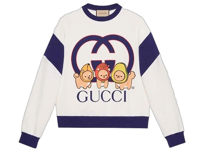 Gucci Angela Nguyen Sweatshirt Creme