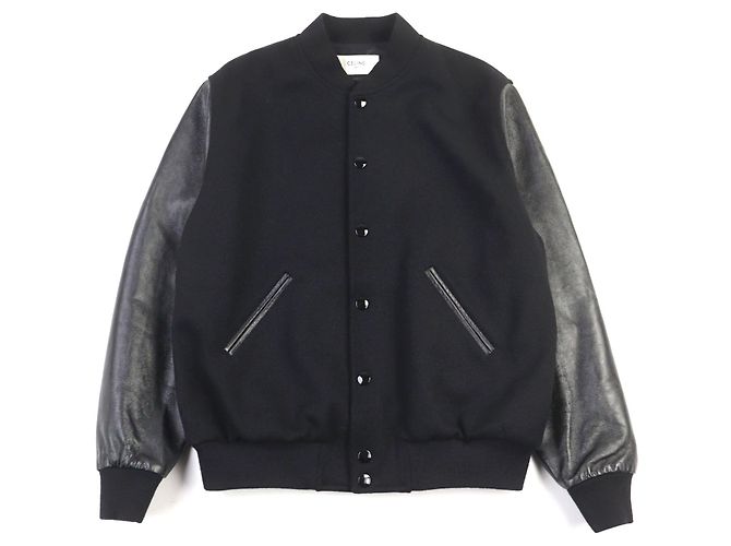 Céline Celine BOY DOLL TEDDY JACKET Wool Jacket Black
