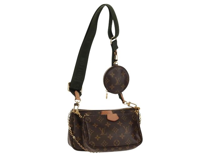 LOUIS VUITTON Monogram Multi Pochette Accessoires Pouch M44813 LV Auth 158005SAM