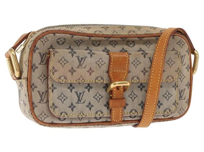 LOUIS VUITTON Borsa a Spalla Monogram Mini Juliet MM Blu M92004 LV Auth BA9153