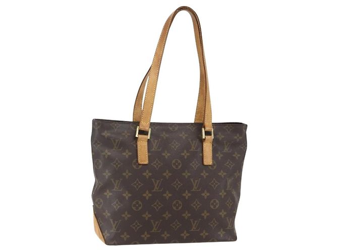 LOUIS VUITTON Borsa Tote Cabas Piano Monogram M51148 LV Auth 158246 Monogramma