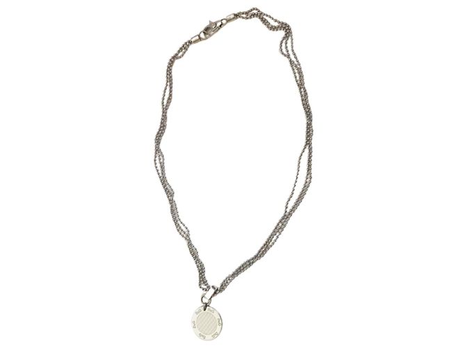 Collier multifil DOLCE & GABBANA modèle 'Flutter' emblématique Argenté