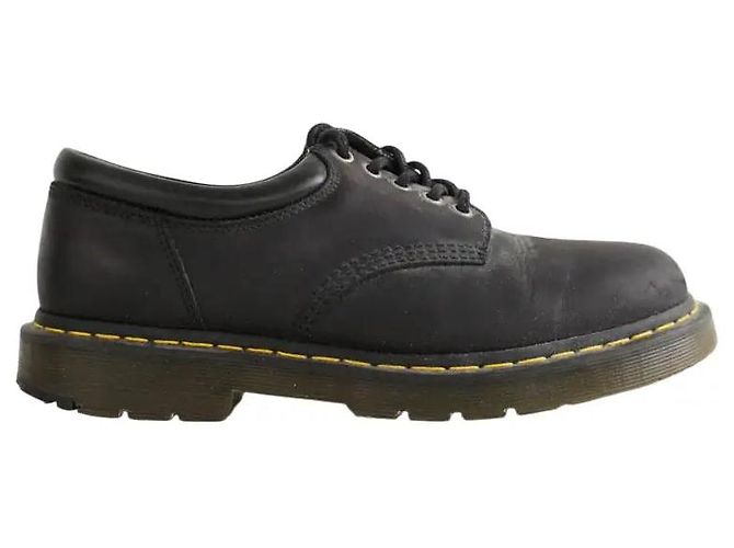 Dr. Martens Mocassins en cuir noirs