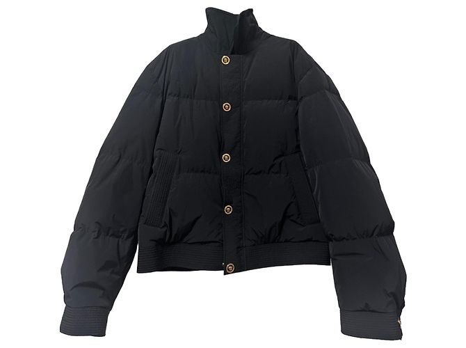 Versace Black Down Jacket