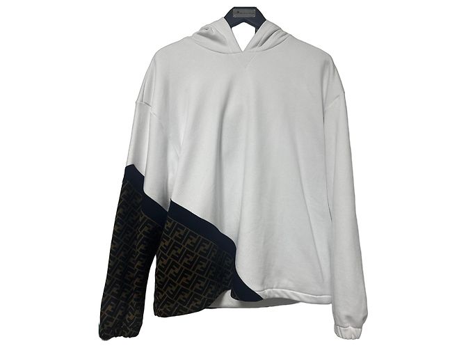 Sudadera FF Blanca Fendi