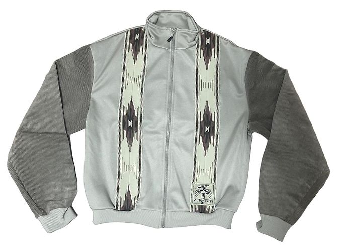 Autre Marque Kapital KOCHI & ZEPHYR Trainingsjacke Beige Hellbraun Dunkelbraun