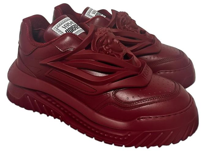 Baskets Versace Odissea Bordeaux